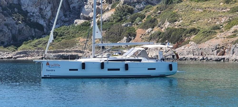 Sandra (Dufour 430 Grand Large): аренда парусной яхты без экипажа, Adaköy Marina